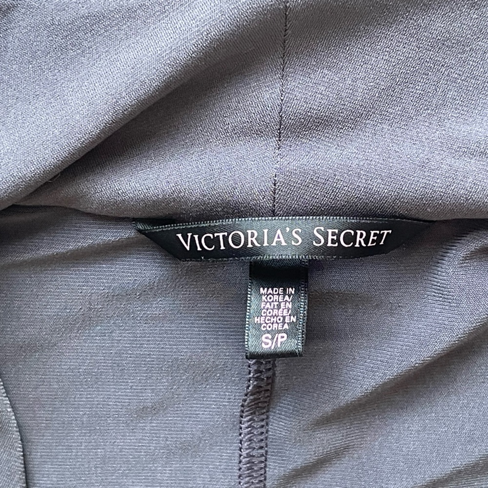 Victoria’s Secret Faux Wrap Drape Dress Gray | S | Day to Night Dress - Picture 7 of 8